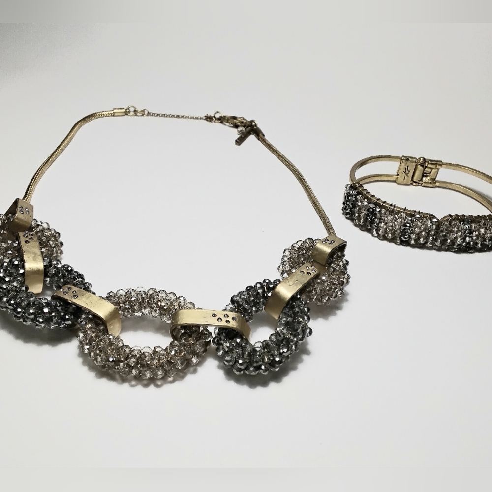 Kenneth Cole Necklace and Bracelet Set